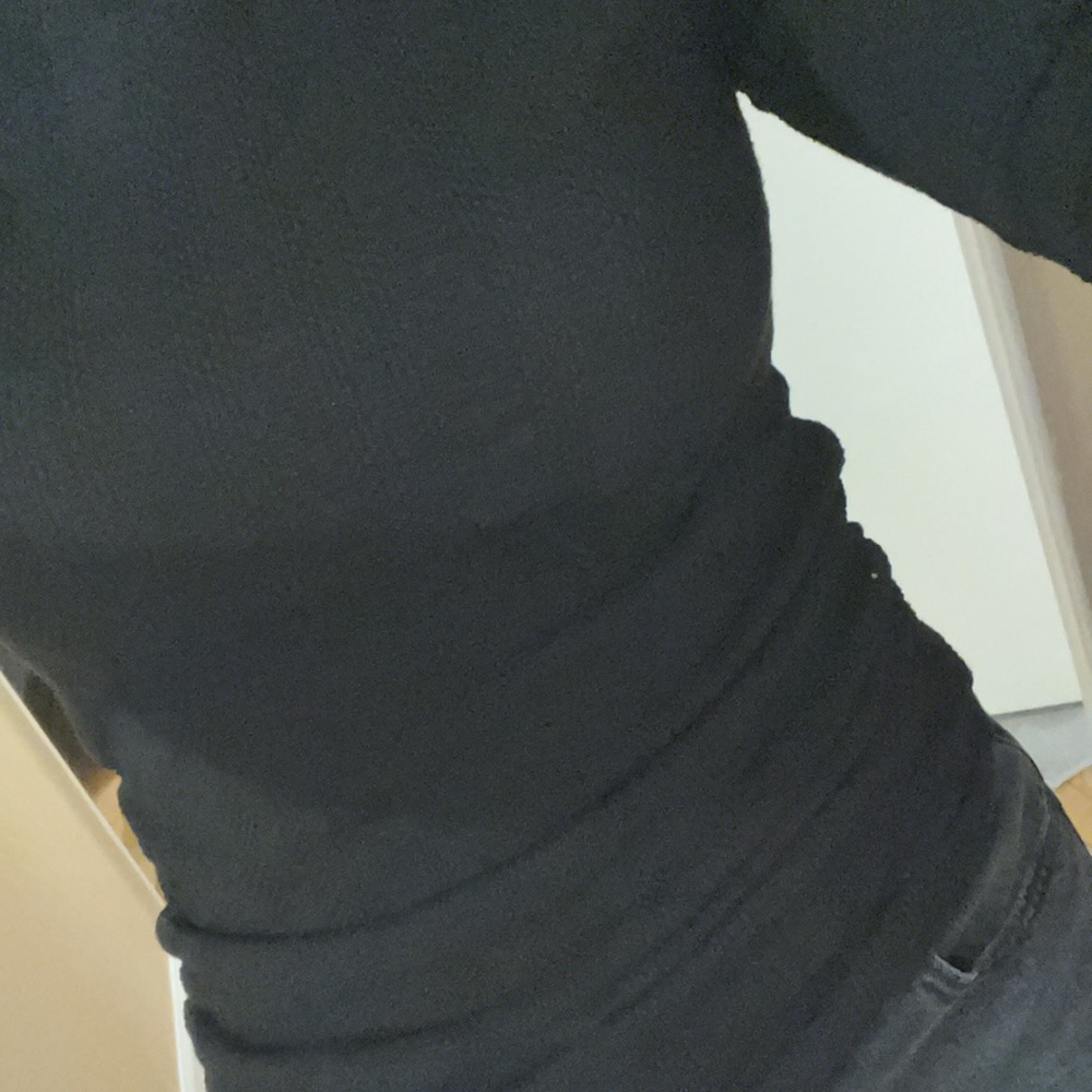 Black Asymmetrical Top - Picture 10 of 12